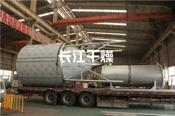 大型噴霧幹燥機發車現場