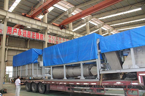 中鐵公司出口剛果大型閃蒸幹燥機（jī）3