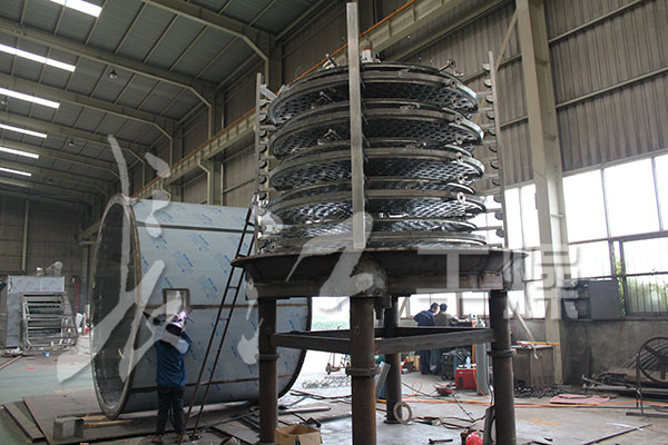 盤式幹燥機製作現場1