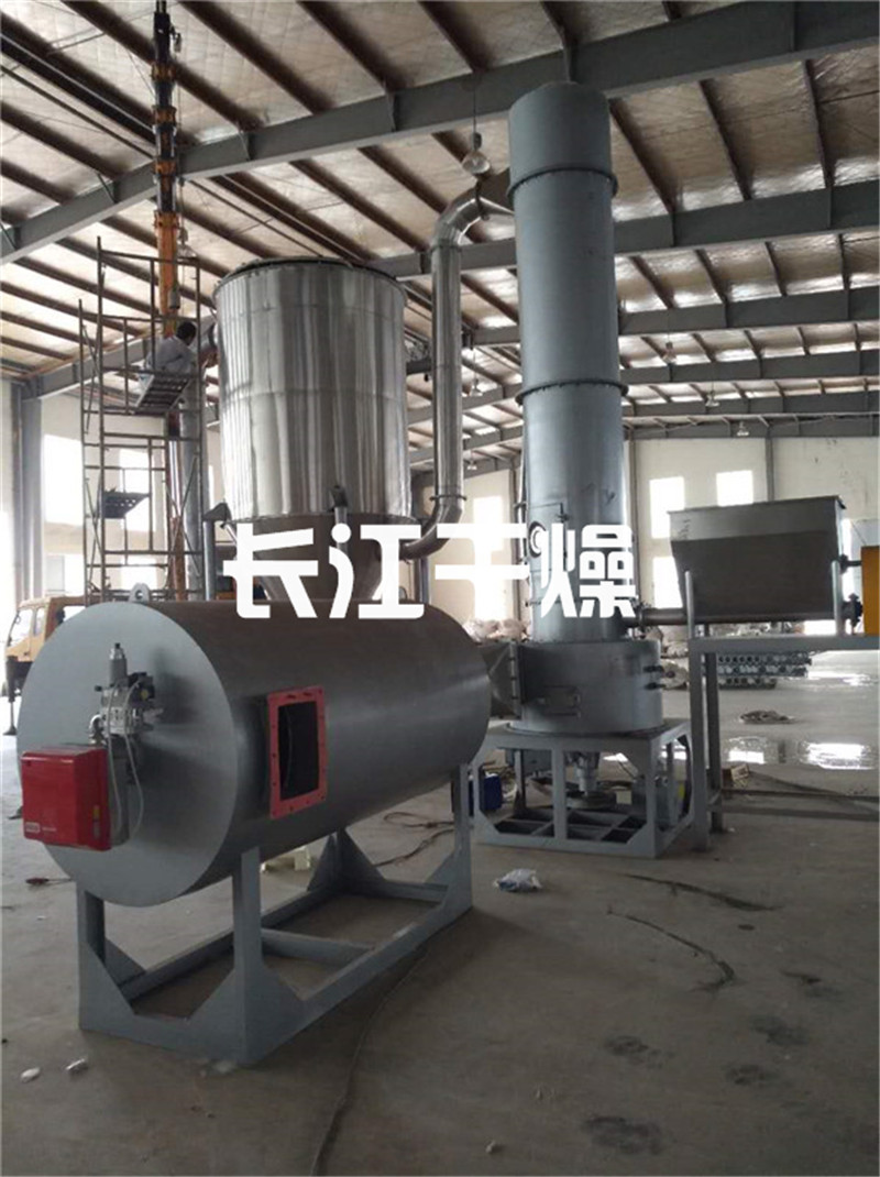閃蒸幹燥機安裝調試現場
